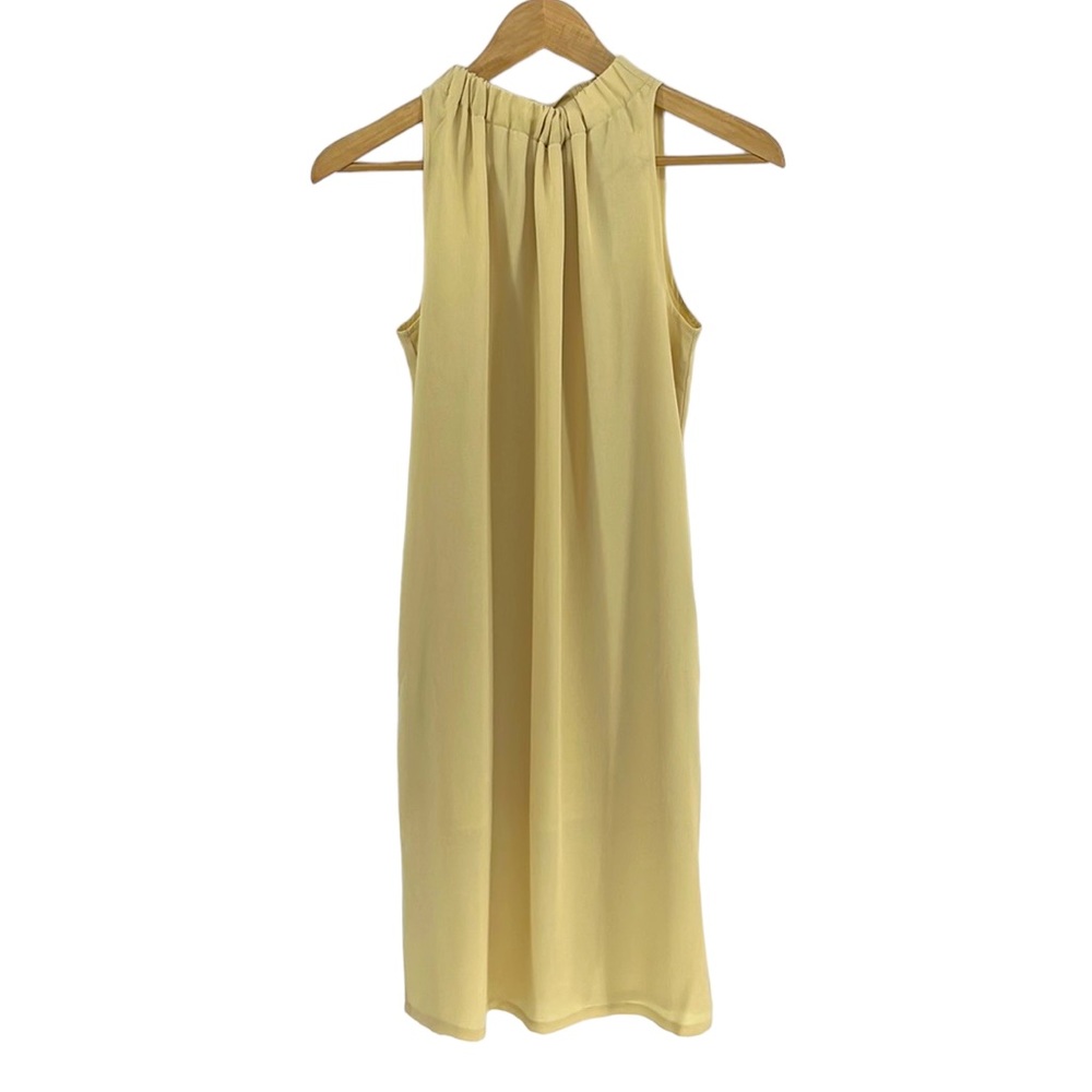 NWT Prologue Pale Yellow Sleeveless Dress - Picture 4 of 13